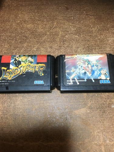 【MDソフト】シャイニングフォース・ランドストーカー2本セット