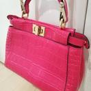 値下げ!!!超美品!本革バッグ👜の画像