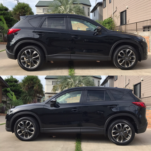 黒X5 H27年 マツダ CX-5 XD Lパッケージ ブラックレザー ヒッチメンバー