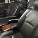 値下げ！ハリアー後期 希少3.5 AIRS 本革 サンルーフ 最上級グレード  車検たっぷり 純正フルエアロ OP多数の画像