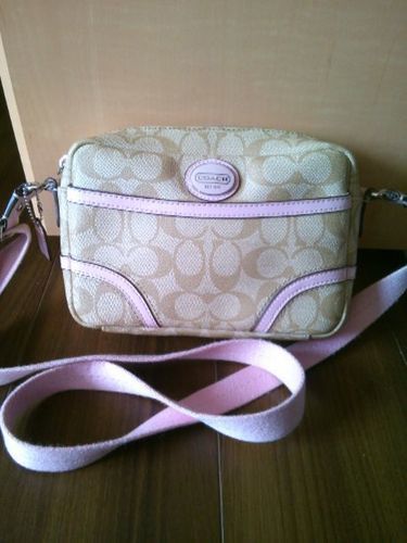 難ありの為激安で！COACHショルダーバッグ！値下げ