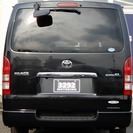 【誰でも車がローンで買えます】H20　ハイエースバン　スーパーGL　黒　完全自社ローン※金利０％ の画像