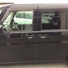 ご成約いただきました！大人気☆タント☆ピラーレス☆黒☆AT,4WD☆即決車検2年付き！の画像