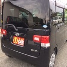 ご成約いただきました！大人気☆タント☆ピラーレス☆黒☆AT,4WD☆即決車検2年付き！の画像