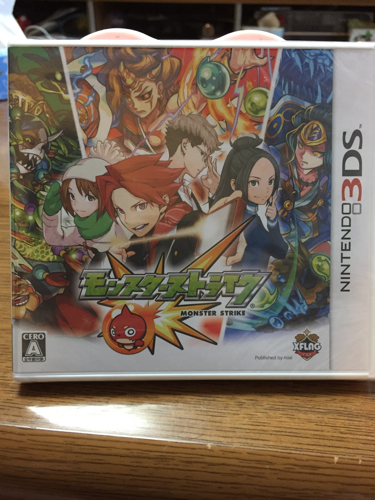 送料無料 3DSモンスターストライク・ゲームソフト