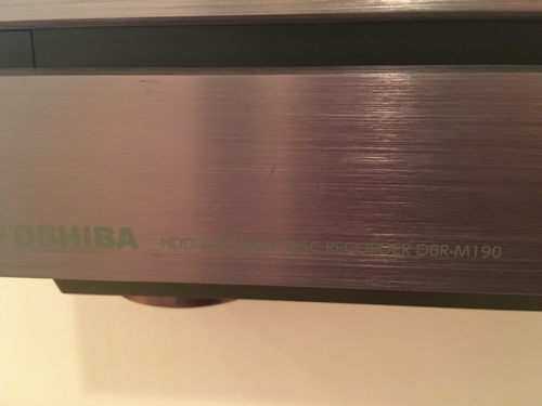 東芝タイムシフトレコーダーDBR-M190