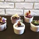 ドライフラワーのブローチ