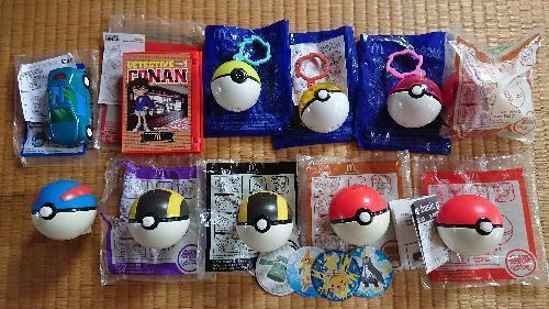 ポケモン 名探偵コナン マクドナルド ハッピーセットおまけ