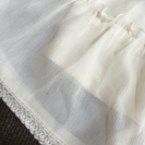 ★ダズリン★ワッシャー加工シフォンレースチュニックの画像