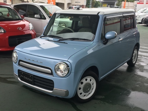 ゆっくん‼︎ ラパン　ショコラ　2本セット スズキアルトラパンショコラXツートン車検たっぷり31年6月迄！社外