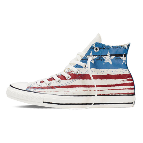 希少 新品 未使用 Converse USA CT All Star Chuck Taylor Flagコンバース アメリカ国旗 日本