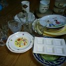 連絡中　多種類　食器　70枚以上　未使用＆美品中古の画像