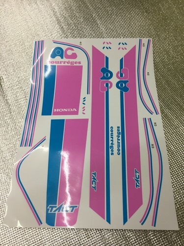 新品・未使用】クレタククレージュタクト仕様風タクトデカール