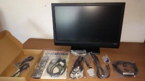 I-O DATA 地上/BSデジタルチューナー搭載 21.5型 液晶モニタ 11年製 LCD-DTV223XBE アイ・オー・データ モニター 動作確認済み