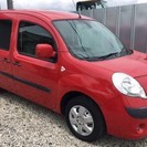 値下げ　ルノー カングー 1.6　総額450,000円　車検30年1月まで　禁煙車　タイミングベルト交換済み  赤　ダブルバックドア の画像