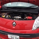 値下げ　ルノー カングー 1.6　総額450,000円　車検30年1月まで　禁煙車　タイミングベルト交換済み  赤　ダブルバックドア の画像