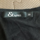 ☆&byP&D☆ラインストーン付きポロニットの画像