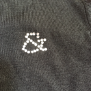 ☆&byP&D☆ラインストーン付きポロニットの画像