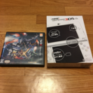 新品未開封:NEW3DSLL パールホワイト  ＋  中古MHXXセット