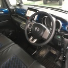 ホンダ　Ｎ－ＢＯＸ+　Ｇ・Ｌパッケージ　ツートン　車検2年付！　エクリプスナビ地デジ　ﾌﾟｯｼｭｽﾀｰﾄ　左パワスラ　の画像