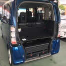 ホンダ　Ｎ－ＢＯＸ+　Ｇ・Ｌパッケージ　ツートン　車検2年付！　エクリプスナビ地デジ　ﾌﾟｯｼｭｽﾀｰﾄ　左パワスラ　の画像