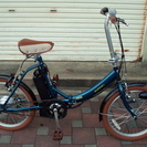 20in電動アシスト２輪折畳自転車