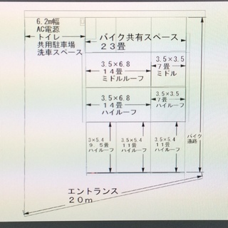 宇都宮市駅東に隠れ家的趣味のガレージ　9.5畳タイプ　ハイルーフ　ロフト付き！　事前内覧可能　１１月オープン予定　商談中の画像