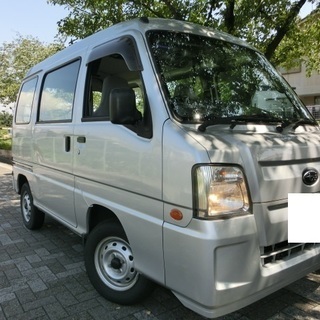 ★売約済み　２２年最終マスク！サンバーバン　ＶＢ　５速ミッション　内装綺麗な方です。仕事などにどうぞ！の画像