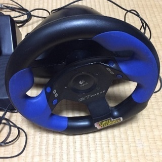 PS2 GT-Force ハンドルコントローラーの画像