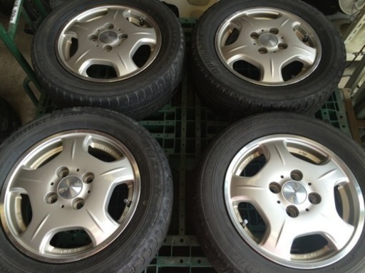 スタッドレス、アルミホイール（ENKEI、165/65R13)