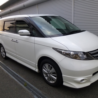 ★☆大阪発！１９年式 エリシオン 後期ＶＧエアロＨＤＤナビパッケージ！ 車検30年4月15日 HDDナビ バックモニター 両側電動オートスライドドア HID ETC☆★値下げしました！の画像