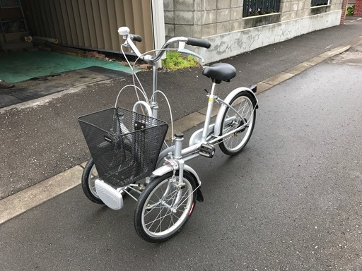 ブリヂストン大人用三輪自転車 (にいの) 旭川の三輪車の中古あげます・譲ります｜ジモティーで不用品の処分