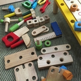 最後の値下げ！！ カーペンターテーブル  大工さんごっこの画像