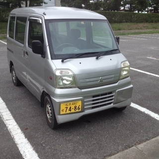 【値下げ！】車検取立てミニキャブバン4WD車中泊トランポキャンピ...
