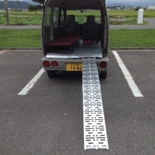 【値下げ！】車検取立てミニキャブバン4WD車中泊トランポキャンピングに！の画像