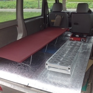 【値下げ！】車検取立てミニキャブバン4WD車中泊トランポキャンピングに！の画像