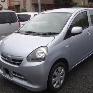 車検31年8月！人気のミライース！4WD！ナビ、TV、キーレス付...