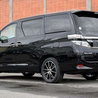 ANH25 トヨタ 最終型ヴェルファイア 4WD　車検満タン2年付き　ナビ/テレビ/バックカメラ/DVD　3列8人乗り　夏用18インチアルミタイヤ　北海道/旭川　１,４１０,０００円！！の画像