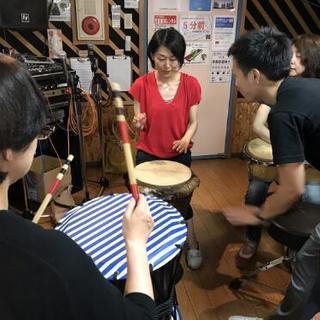 叩いて元気！叩いて学ぶ！『リズムサロン』

