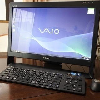 VAIO　モニター一体型　デスクトップパソコン（core i7 memory 8GB)