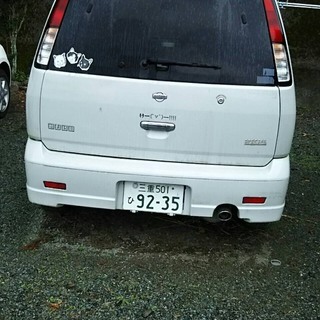 キューブ　NISSAN　状態悪い 内装きれい
