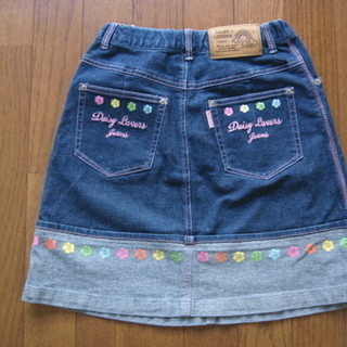 デイジーラバーズ　スカート　160cm　DAISY　LOVERS　デニムの画像
