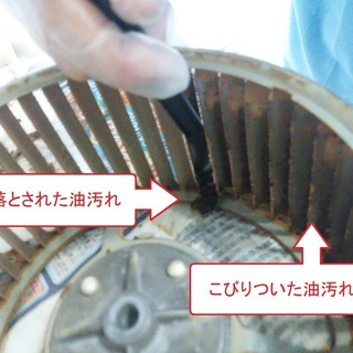 換気するなら換気扇。ギトギト油汚れすっきり落とします！換気扇クリーニング − 大阪府