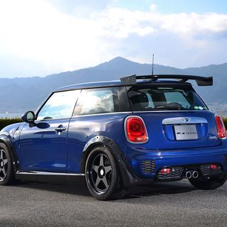 RK DESIGN◆ミニ　クーパーS　F56　リアウイング （アクリル翼端板） BMW MINI Cooper-S XM20◆送料無料‼◆の画像