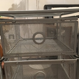 【価格ダウン】IKEA スチールラックの画像