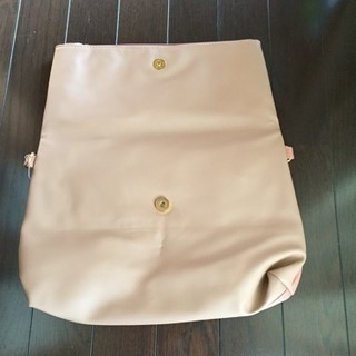 新品未使用  バイカラー2wayショルダーバックの画像