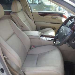 【レクサス】特別金利3.9％　LS600ｈ　バージョンＳ　Ｉパッケージ　シルバー　☆たっぷり車検付き平成31年1月　平成２０年1月登録 　の画像