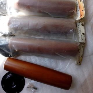 テーブルのずん胴足　木製　４本(新古品)まとめての画像