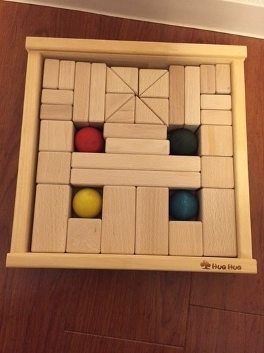 HUGHUG積み木★未使用品