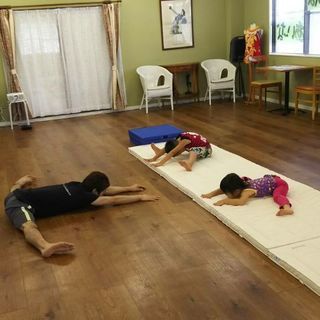 体操教室の出張レッスンです！